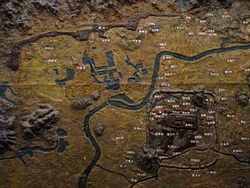 Model of Liangzhu Ancient City 01 2013-10.JPG