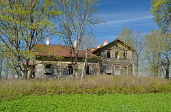 Ruins of Nõmmküla manor main building