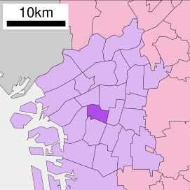 Naniwa-ku, Osaka ward of Japan