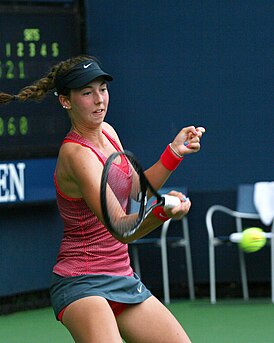 Nina Stojanovic na US Open 2013.jpg