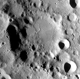 Снимок зонда Lunar Reconnaissance Orbiter.