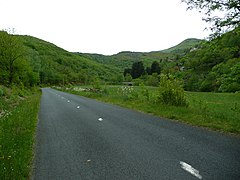 Replat avant le pont de Palhères.