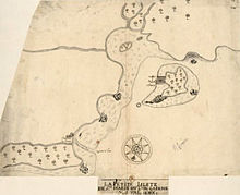 « La petite isle de Ste-Marie où l'on carène les vaisseaux » (dessin du XVIIe siècle).