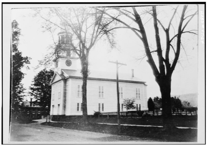 File:Old South Congregational Church, Main Street, Windsor, Windsor County, VT HABS VT,14-WIND,7-1.tif