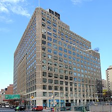 One Hudson Square, at Canal and Varick Streets One Hudson Square bldg sunny AM jeh.JPG