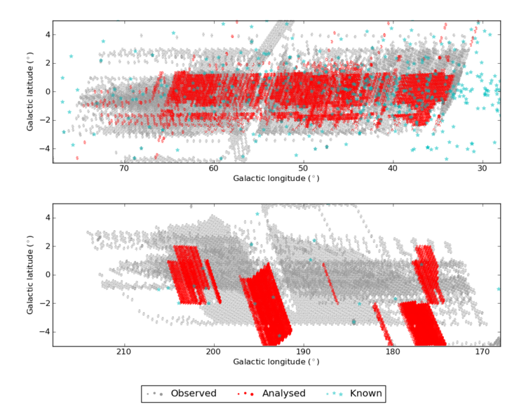 Sky coverage map of the PALFA survey as of July 8, 2014 Output130219080014.png