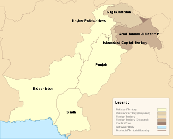 Pakistan Administrative Units - Tier 1