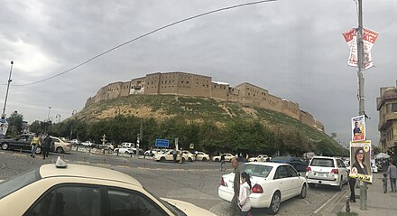 Panoramic View of Arbil Citadel