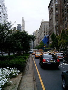 Park Avenue on the Upper East Side