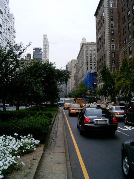 Park Avenue on the Upper East Side