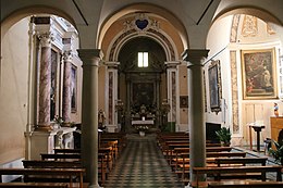 Pescia, église de San Michele, intérieur 02.jpg