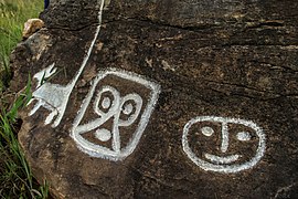 Petroglifos en La Cumaca