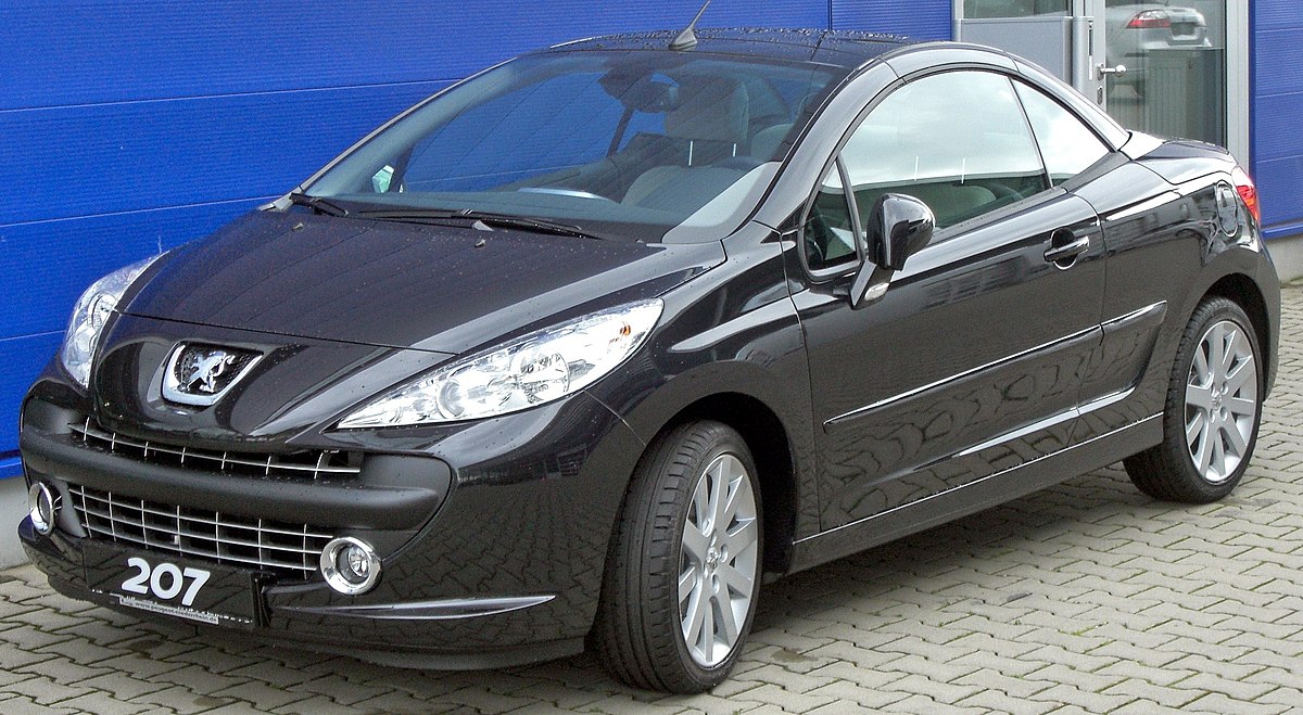 Fichier:Peugeot 207CC front.JPG — Wikipédia