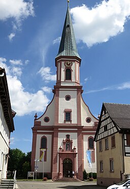 Pfarrkirche St Jakobus Grafenhausen exterior 2014