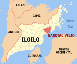 Barotac Viejo – Mappa