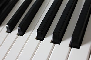 Piano keys picture