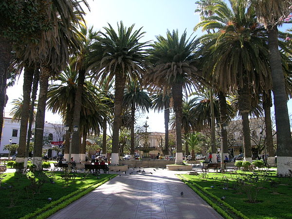 Image: Plaza in Tarija