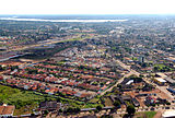 Vue aérienne d'une partie de Porto Velho.
