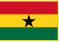 Ghana Ghanská vlajka