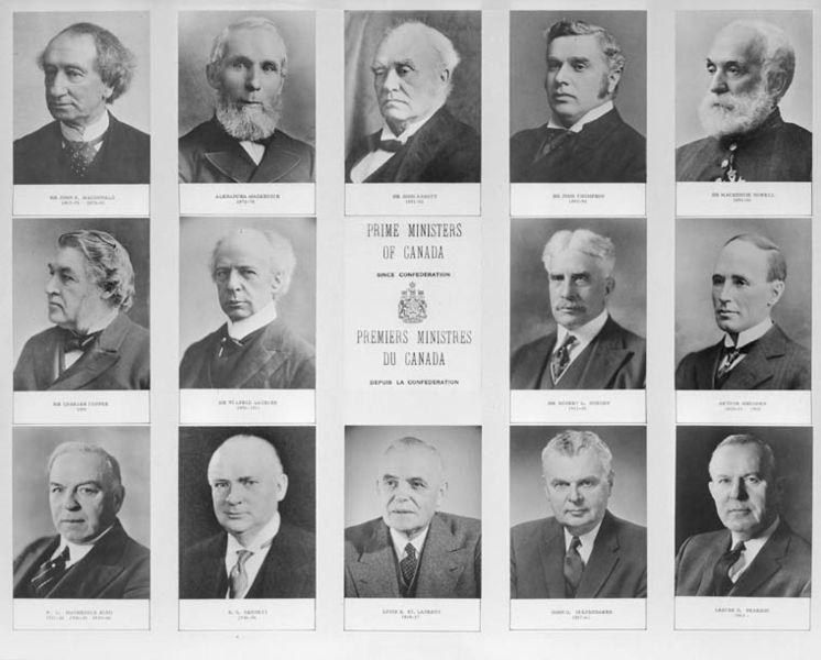 File:Prime Ministers of Canada to 1963.jpg