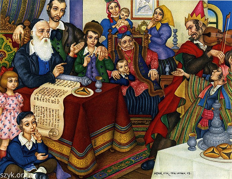 File:Purim by Arthur Szyk.jpg