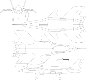 vue en plan de l’avion