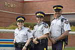 Thumbnail for File:RCMP officers Beth, Janice &amp; Harp 2.jpg