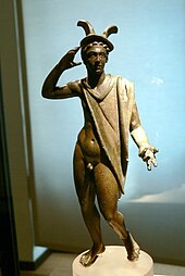 Merkurstatuette aus dem Weißenburger Schatzfund, ausgestellt im dortigen Römermuseum