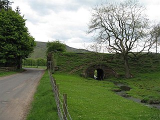 <span class="mw-page-title-main">Dunsyre railway station</span> Disused railway station in Dunsyre, South Lanarkshire, Scotland