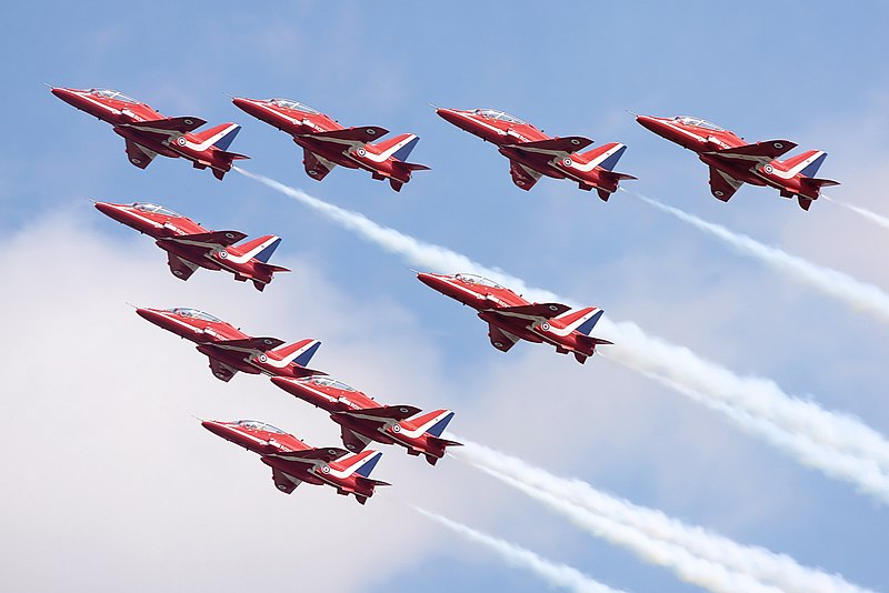 File:Red Arrows - RIAT 2009 (4154193218).jpg