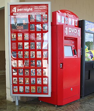 Red Box, Video Rental Automat, found in a Wal-...