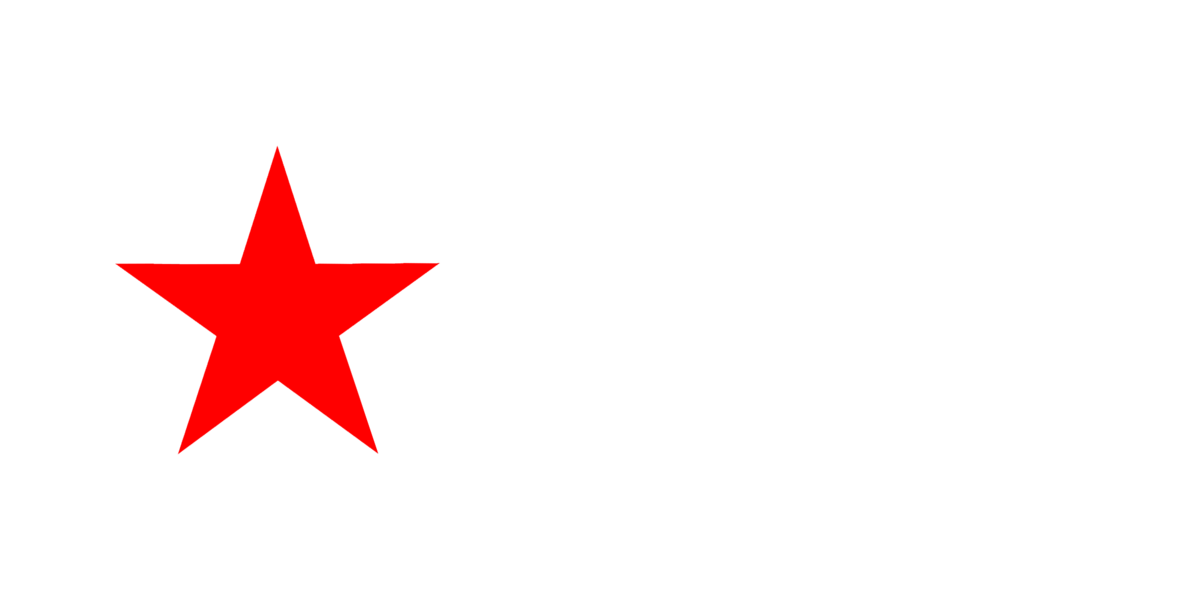 flag with star red