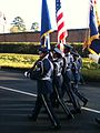 Remembrance Day Parade 2012- American Air Force Guard Marching to Holy Trinity Church.JPG