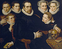 Адріан Томас Кей, «Сімейний портрет», 1583