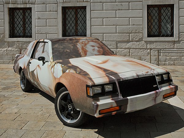 Richard Prince, Covering Hannah (1987 Buick Grand National)