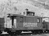 Rio Grande Southern caboose in 1940