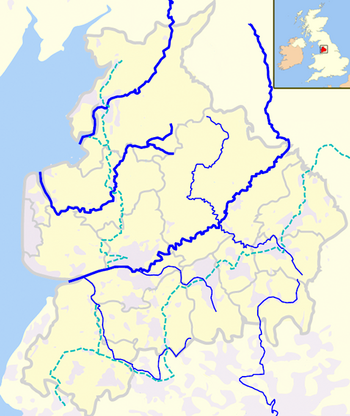 Rivers and canals in Lancashire is located in Lancashire