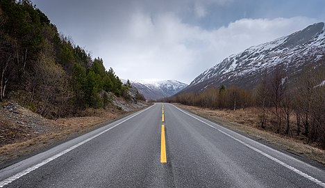 Road to Trondheim, Norway