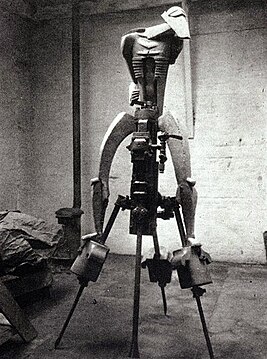 Jacob Epstein, The Rock Drill, 1913, in its original form, it is now lost.
