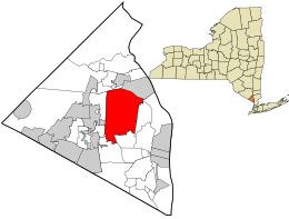موقعیت نیوسیتی، نیویورک در نقشه