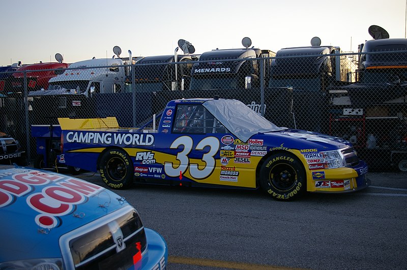 File:Ron Hornaday's truck prior to qualifying (2266491986).jpg