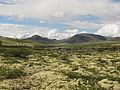 View towards Peer Gynt-hytta, Rondane nasjonalpark