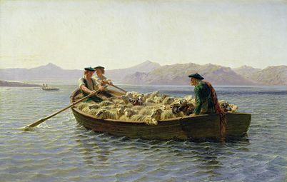 Changement de pâturage, 1863 Kunsthalle de Hambourg