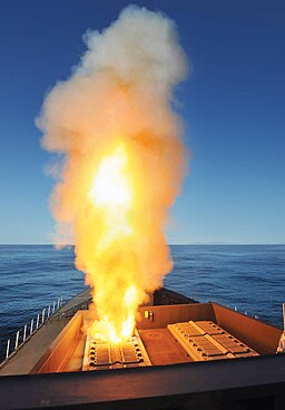 Royal Navy Type 45 Destroyer HMS Diamond Fires Sea Viper Missiles for First Time MOD 45153952