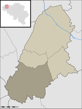 Ruddervoorden sijainti