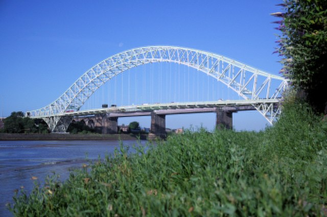 Image: Runcorn Bridge, geograph