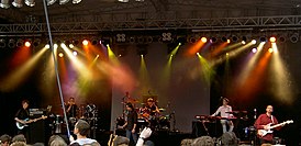 Runrig durante una actuación (Wattenscheid, Alemania, 2004)