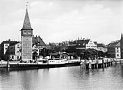 Stadt Konstanz um 1910 in Lindau