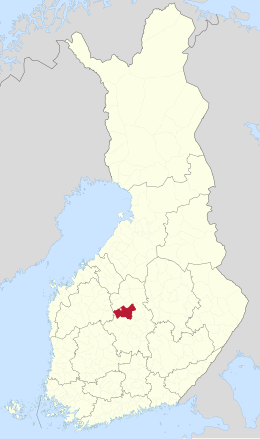 Saarijärvi - Localizazion