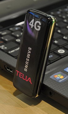 Telia-branded Samsung LTE modem Samsung 4G LTE modem-4.jpg